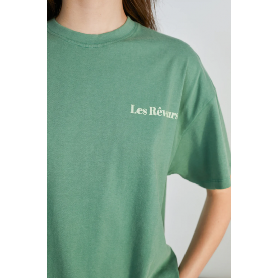 24 COLOURS Βαμβακερό T-Shirt 12353A (Πράσινο)