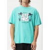 Afends Ανδρικό T-shirt Choose Life Recycled Boxy Graphic T-Shirt M231011-Jade