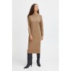 B. YOUNG Γυναικείο Πλεκτό Στενό Φόρεμα Loose Fit Bymmorla Dress 20815312 (καφέ)