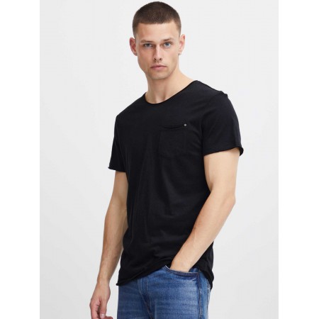 BLEND Ανδρικό T-shirt με Στάμπα Regular Fit BHNOEL tee 20709766-70155 Black (Μαύρο)