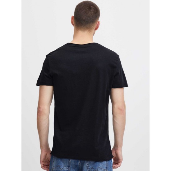 BLEND Ανδρικό T-shirt με Στάμπα Regular Fit BHNOEL tee 20709766-70155 Black (Μαύρο)