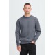 BLEND Ανδρικό Φούτερ Logo Blend Crewneck Regular Fit 20712522-193910 Iron Gate (Γκρί)