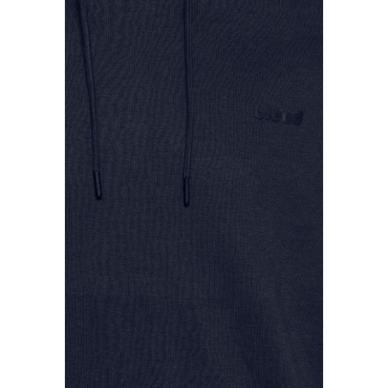 BLEND Ανδρικό Φούτερ με κουκούλα Logo Hoodie 20712536-194013 Dark Navy (Μπλέ Σκούρο)
