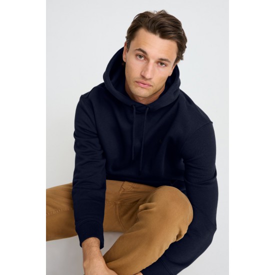 BLEND Ανδρικό Φούτερ με κουκούλα Logo Hoodie 20712536-194013 Dark Navy (Μπλέ Σκούρο)