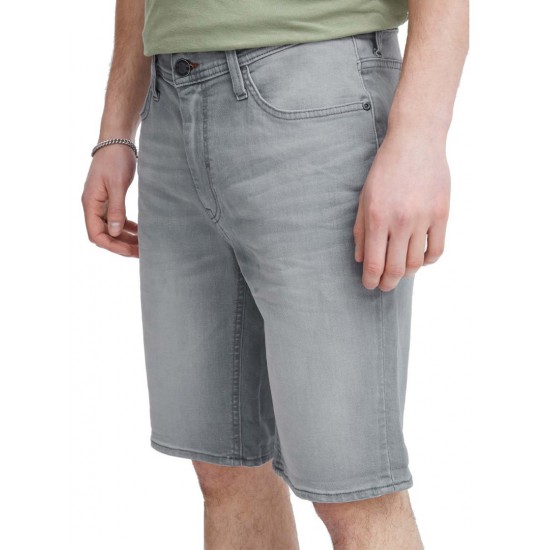 BLEND Ανδρική Βερμούδα Denim Light Grey Regular Fit 20713326-201730(Γκρί)