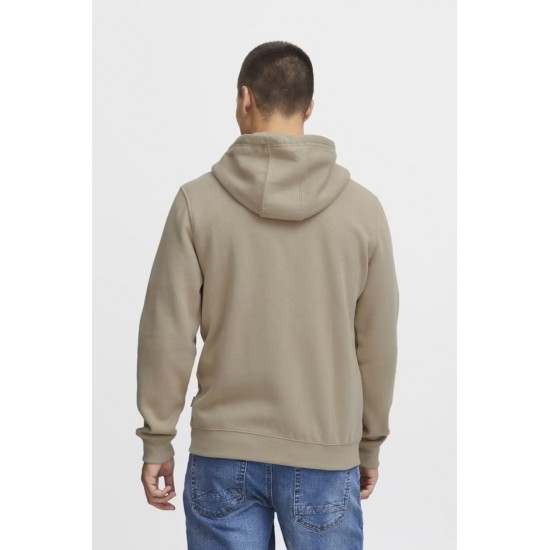 BLEND Ανδρική Βαμβακερή Ζακέτα με Κουκούλα Hoodie Zip Basic 20714494-Crockery (Μπεζ)