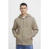 BLEND Ανδρική Βαμβακερή Ζακέτα με Κουκούλα Hoodie Zip Basic 20714494-Crockery (Μπεζ)