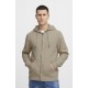 BLEND Ανδρική Βαμβακερή Ζακέτα με Κουκούλα Hoodie Zip Basic 20714494-Crockery (Μπεζ)