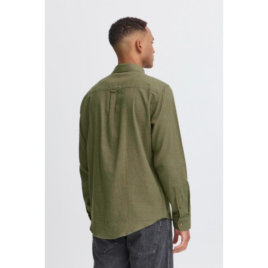 BLEND Ανδρικό Βαμβακερό Πουκάμισο Φανέλα Regular Fit 20716243-180523(Πράσινο)