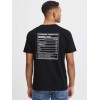 BLEND Ανδρικό Βαμβακερό T-shirt με στάμπα πίσω Regular Fit 20717171-Black (Μαύρο)