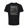 BLEND Ανδρικό Βαμβακερό T-shirt με στάμπα πίσω Regular Fit 20717171-Black (Μαύρο)