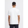 BLEND Ανδρικό T-shirt με Στάμπα Regular Fit 20717484-White Elephant (Λευκό)