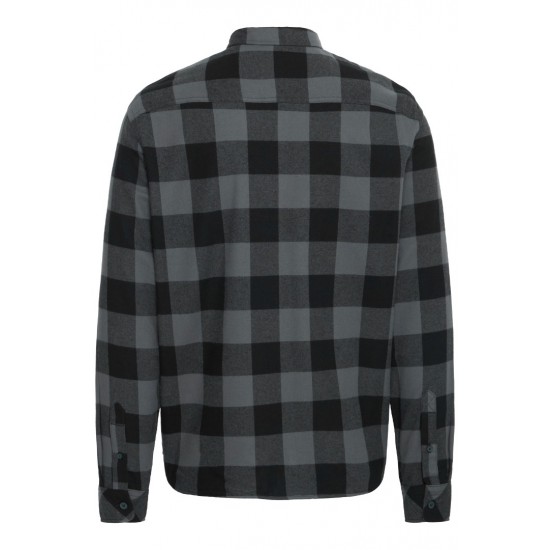 BLEND Ανδρικό Βαμβακερό Πουκάμισο Καρό Regular Fit 20718538-194007 (Μαύρο)