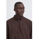 BLEND Ανδρικό Βαμβακερό Πουκάμισο Καρό Regular Fit 20718858-194011 Salute (Καφέ)
