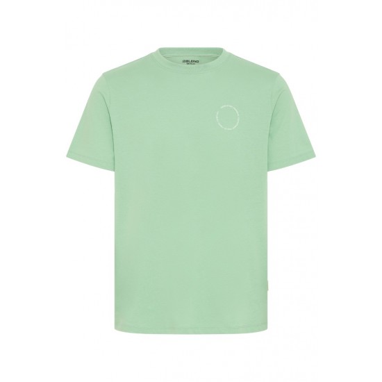 BLEND Ανδρικό Βαμβακερό T-shirt Regular Fit BHKAIN BACKPRINT TEE 20720347-Granite Green(Πράσινο)