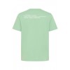 BLEND Ανδρικό Βαμβακερό T-shirt Regular Fit BHKAIN BACKPRINT TEE 20720347-Granite Green(Πράσινο)