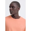 BLEND Ανδρικό Βαμβακερό T-shirt Regular Fit BHKAIN BACKPRINT TEE 20720347-900003497 Burnt Cor (Πορτοκαλί)