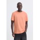 BLEND Ανδρικό Βαμβακερό T-shirt Regular Fit BHKAIN BACKPRINT TEE 20720347-900003497 Burnt Cor (Πορτοκαλί)