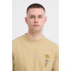 BLEND Ανδρικό Βαμβακερό T-shirt Regular Fit BHKAMERON FUNNY EMB TEE 20720360-Starfish(Κάμελ)