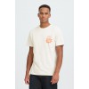 BLEND Ανδρικό Βαμβακερό T-shirt Regular Fit BHSUN WATERMELON TEE 20720474-Snow White(Λευκό)