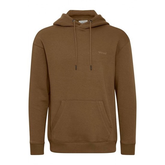 BLEND Ανδρικό Φούτερ με κουκούλα Logo Hoodie 20712536-Coffee Liqueúr (Καφέ)