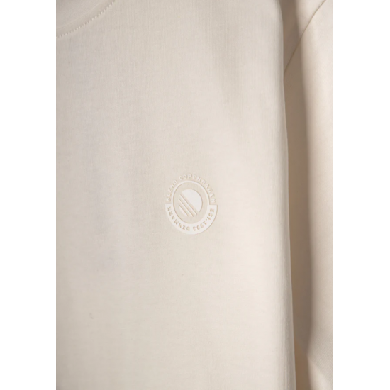 BLEND Ανδρικό Βαμβακερό T-shirt Regular Fit 20718607-110602 Snow White (Κρεμ)