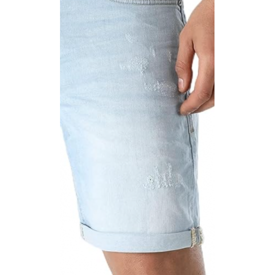BLEND Ανδρική Βερμούδα Denim Light Blue Regular Fit 20713327-200290 (Ανοιχτό Μπλέ)