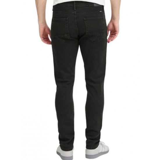 BLEND Ανδρικό Jean Παντελόνι Twister-Regular Fit 20718500-200297 Black (Μαύρο)