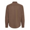 BLEND Ανδρικό Βαμβακερό Πουκάμισο Regular Fit 20718860-191419 Chicory Coffee (Καφέ)
