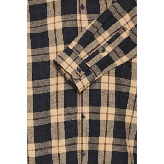 BLEND Ανδρικό Βαμβακερό Πουκάμισο Καρό Regular Fit 20718859-194011 Salute (Μπλε)