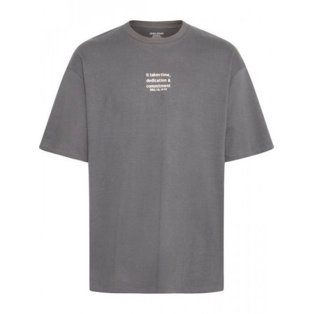 BLEND Ανδρικό Βαμβακερό T-shirt Regular Fit  BHKERN tee 20718614-193910 Iron Gate (Γκρι)