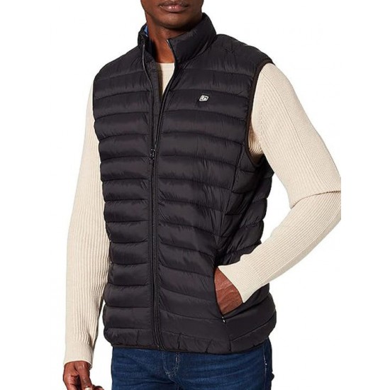 BLEND Ανδρικό Αμάνικο Μπουφάν Puffer BHROMSEY VEST 20712463-194007 Black(Μαύρο)