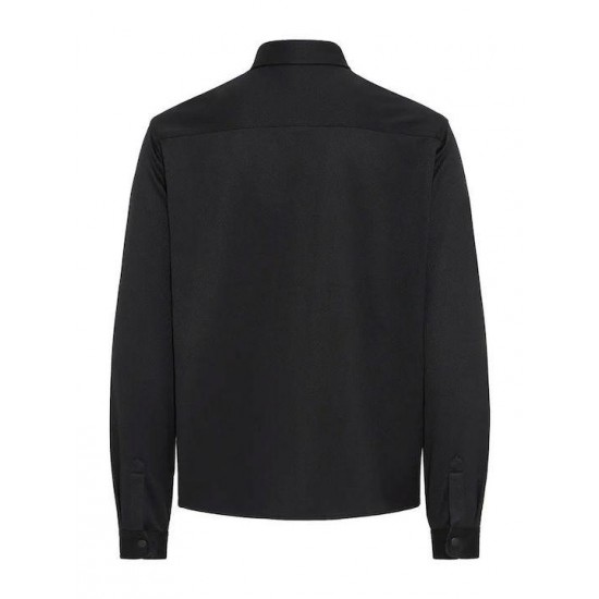 BLEND Ανδρικό Πουκάμισο Overshirt BHADRIAN LS SHIRT 20720257-193911 Black(Μαύρο)