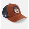 CAPSLAB Unisex Καπέλο Jockey Casquette Looney Tunes Taz Black/Brown Trucker CL/LOO/FUR1/TAZ1 (Black/Brown)