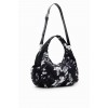 DESIGUAL Γυναικεία Τσάντα Women's Large padded bag 34 x 13.9 x 25 cm 23WAXY19-2000 (Μαύρο)