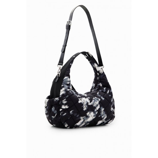 DESIGUAL Γυναικεία Τσάντα Women's Large padded bag 34 x 13.9 x 25 cm 23WAXY19-2000 (Μαύρο)