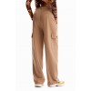 DESIGUAL Γυναικείο Παντελόνι Cargo M. Christian Lacroix Tailored Trousers 23WWPW20-6016 (Μπεζ)