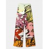 DESIGUAL Γυναικείο Παντελόνι Christian Lacroix Silk Orchid Trousers 24SWPW27-9019 (Floral)