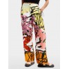 DESIGUAL Γυναικείο Παντελόνι Christian Lacroix Silk Orchid Trousers 24SWPW27-9019 (Floral)