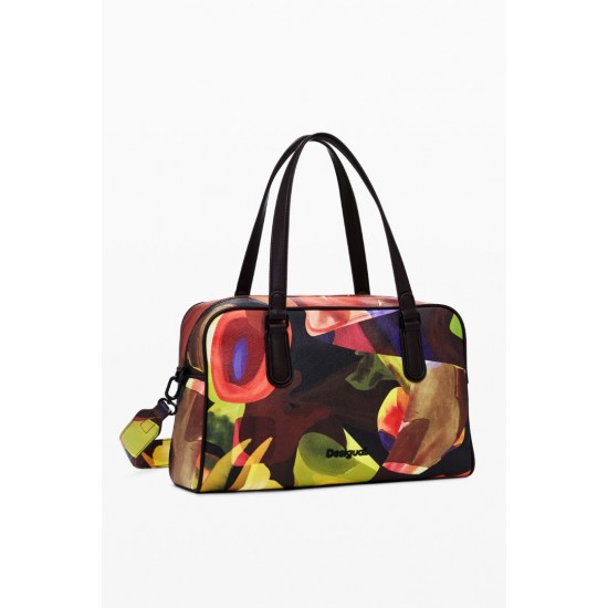 DESIGUAL Γυναικεία Τσάντα Φλοράρ Arty Zipper Bag by C. Lacroix 24WAXP40/4086 - Floral (Φλοράλ)