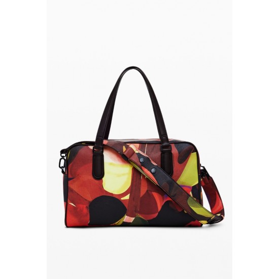 DESIGUAL Γυναικεία Τσάντα Φλοράρ Arty Zipper Bag by C. Lacroix 24WAXP40/4086 - Floral (Φλοράλ)