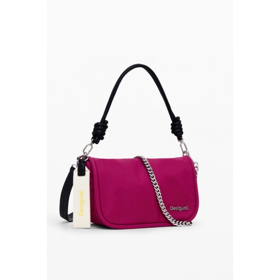 DESIGUAL Γυναικεία Τσάντα Priori Gales Maxi Crossbody Bag 24WAXY30/3002-Pink (Φούξια)