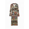 DESIGUAL Γυναικείο Midi Φόρεμα M. Christian Lacroix Tapestry Midi Dress 23WWVF15-6007 (Multicolour)