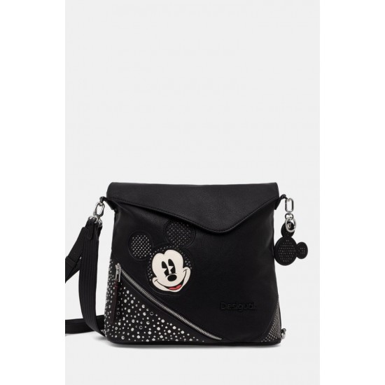 DESIGUAL Γυναικεία Τσάντα πλάτης Mickey Mouse Backpack 24WAKP21/2000 - Black (Μαύρο)