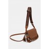 DESIGUAL Γυναικεία Τσάντα Ώμου Bag Half Logo Venecia Cont 24WAXP42/6064-Brown (Καφέ)