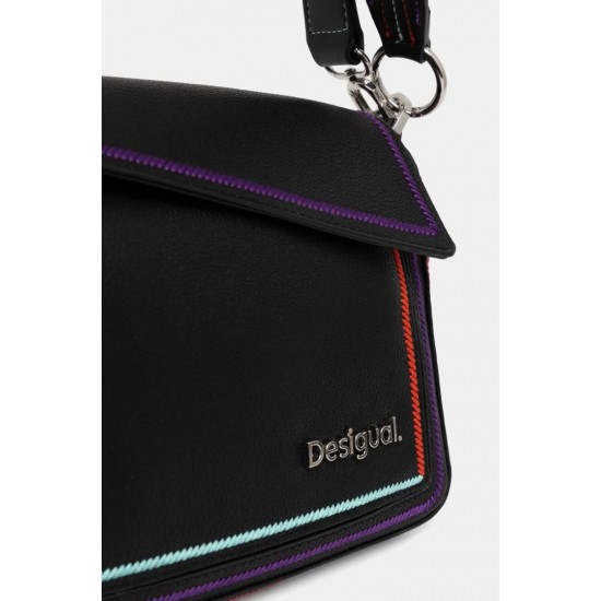 DESIGUAL Γυναικεία Τσάντα Cleo Bag Mulltineal Handbag With Zipper 24WAXPAI/2000 - Black (Μαύρο)