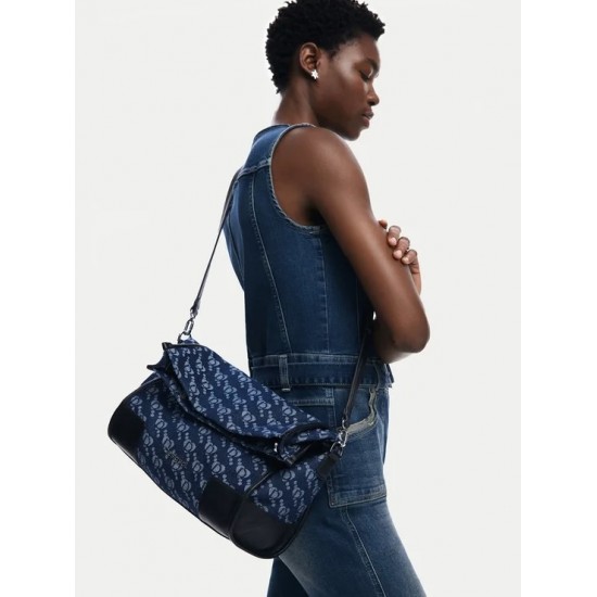 DESIGUAL Γυναικεία Τσάντα Ώμου Arco Loverty 24WAXA38/5008 - Navy Blue (Μπλε)