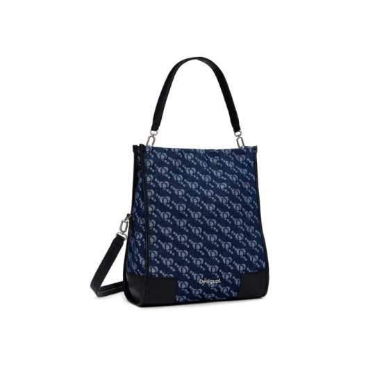 DESIGUAL Γυναικεία Τσάντα Ώμου Arco Loverty 24WAXA38/5008 - Navy Blue (Μπλε)