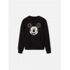 DESIGUAL Γυναικείο Βαμβακερό Φούτερ MICKEY YEAH 24WWSK10/2000-Black (Μαύρο)