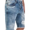 Men's jeans shorts Franklin & Marshall blue